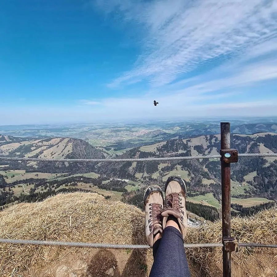 شقة Fewo 3 Gipfelblick, Oberstaufen/Steibis